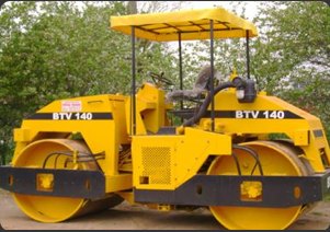 İki adet BTV 140 silindir, tenteli